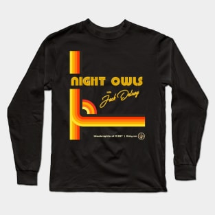 Night Owls With Jack Delroy Station Break IBC Long Sleeve T-Shirt